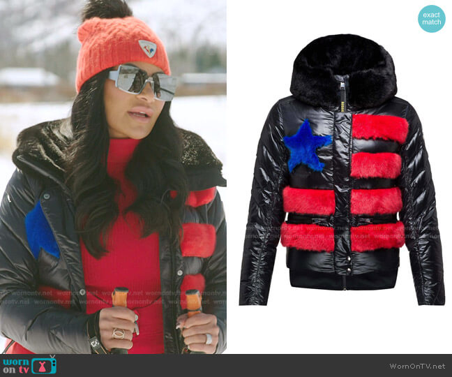 Rossignol Drawi Down Jacket worn by Jen Shah on The Real Housewives of Salt Lake City