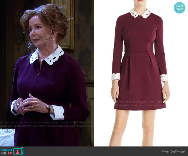 Ted Baker Shealah Dress worn by Maggie Horton (Suzanne Rogers) on Days of our Lives