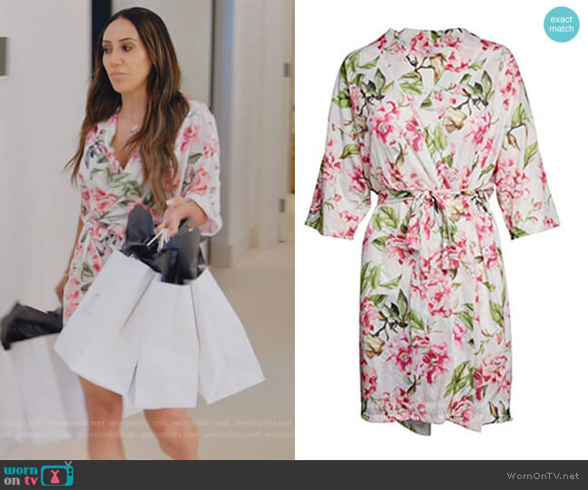 Show Me Your Mumu Brie Robe worn by Melissa Gorga on The Real Housewives Ultimate Girls Trip