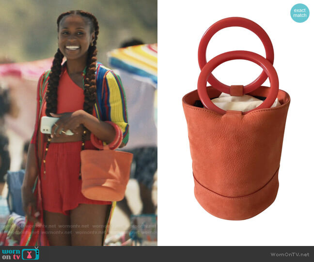 Simon Miller Bonsai Handbag worn by Issa Dee (Issa Rae) on Insecure