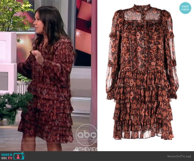 Ulla Johnson Geometric Print Mini Dress