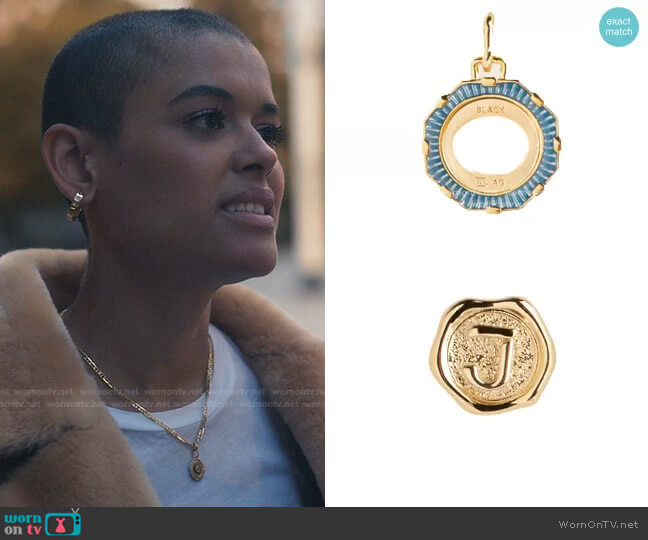 Maria Black Yasmeen Ocean Charm worn by Julien Calloway (Jordan Alexander) on Gossip Girl