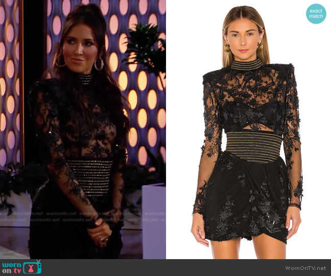 Zhivago Mulwala Mini Dress worn by Kaitlyn Bristowe on The Bachelorette