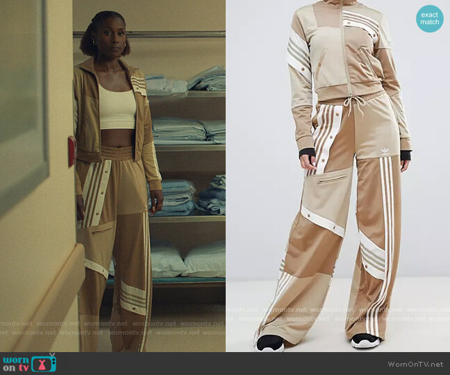 Adidas Originals X Danielle Deconstructed Track Top worn by Issa Dee (Issa Rae) on Insecure