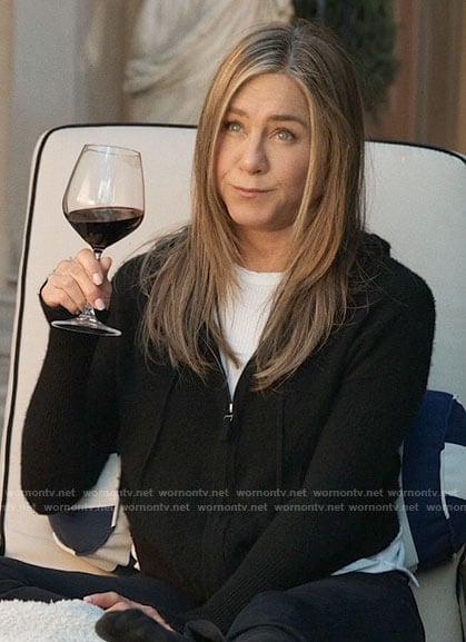 Alex’s black hoodie on The Morning Show