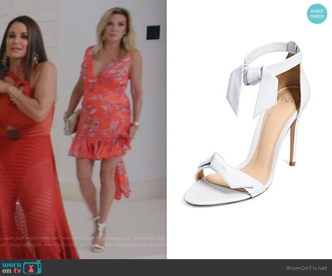 Alexandre Birman Clarita Sandals worn by Ramona Singer on The Real Housewives Ultimate Girls Trip