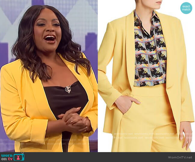 Alice + Olivia Skye Boxy Boyfriend Blazer