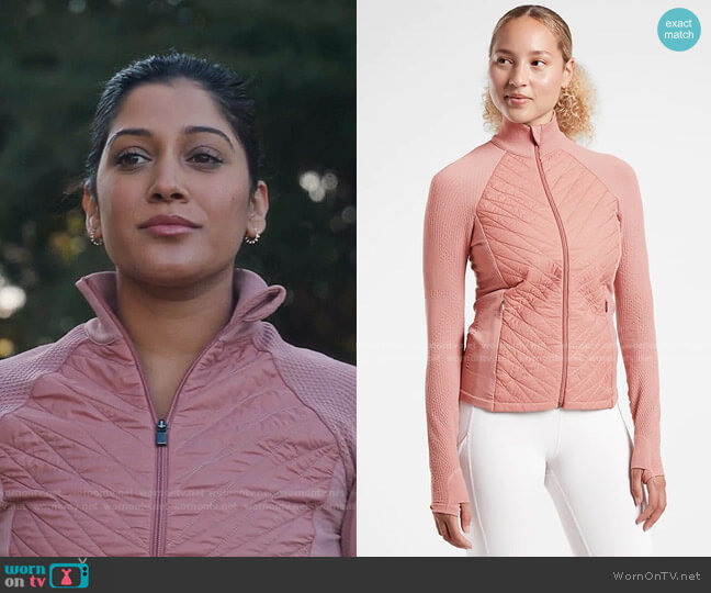 Athleta Flurry Force Insulated PrimaLoft® Jacket II worn by Padma (Aneesha Joshi) on The Resident