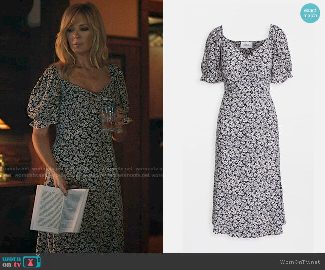 ba&sh Eden Dress worn by Beth Dutton (Kelly Reilly) on Yellowstone