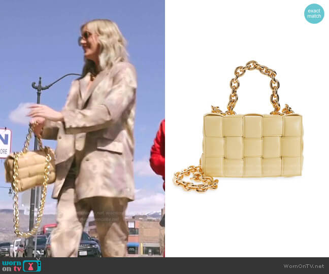 Bottega Veneta The Chain Cassette Bag worn by Whitney Rose on The Real Housewives of Salt Lake City