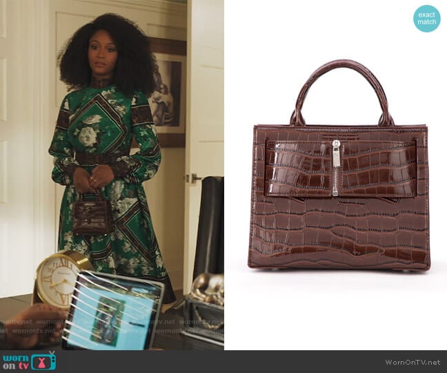 Brandon Blackwood Kuei Bag worn by Angela Vaughn (Yaya DaCosta) on Our Kind of People