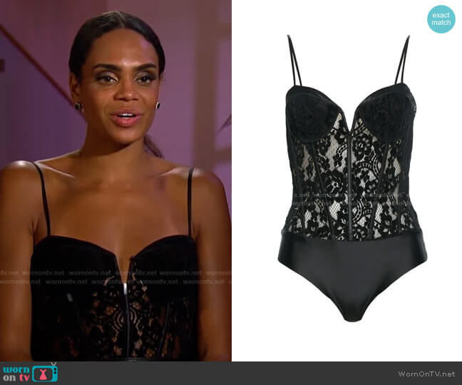 Cami NYC The Anne Lace Bodysuit worn by Michelle Young on The Bachelorette