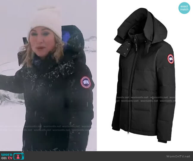 Canada Goose Chelsea Parka worn by Amy Robach on Good Morning America