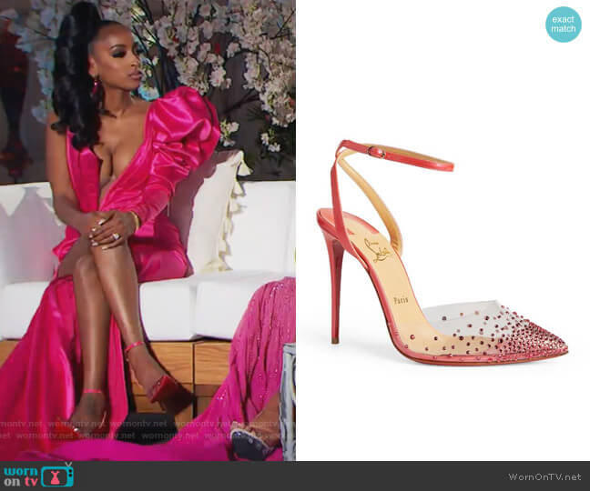 Christian Louboutin Spikaqueen Pumps 100