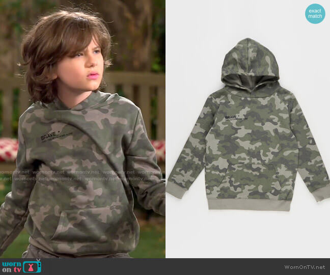 Cotton On Milo Hoodie worn by Grover Johnson (Hank Greenspan) on The Neighborhood