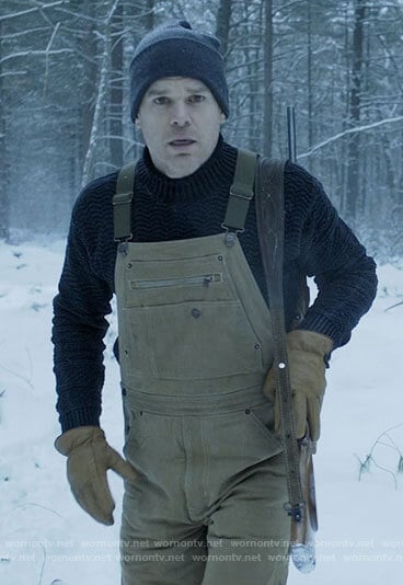 Dexter’s overalls on Dexter New Blood
