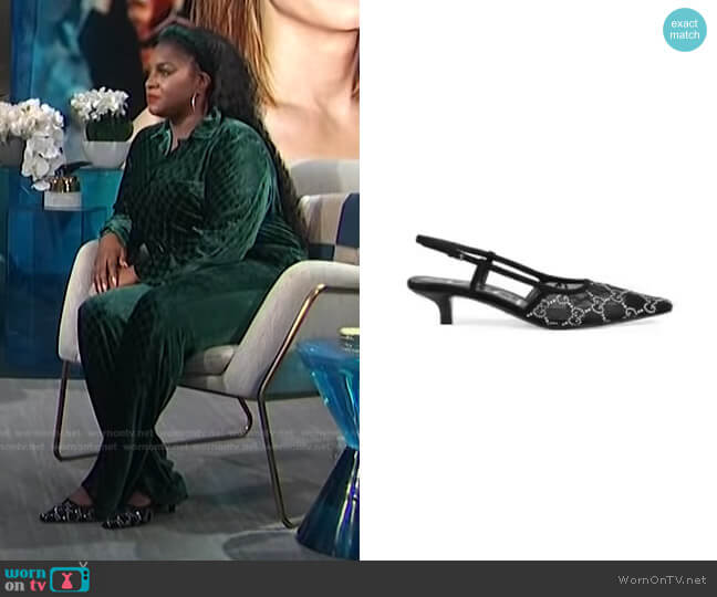 Gucci GG Slingback Pump