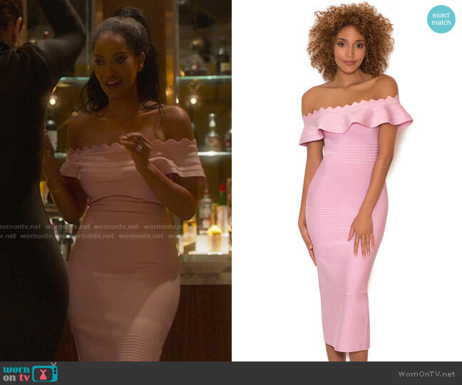 House of CB Amadea Dress worn by Kelly Olsen (Azie Tesfai) on Supergirl