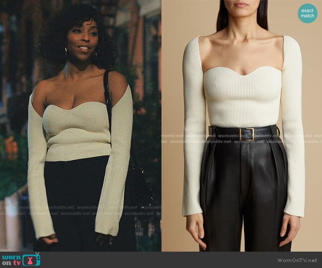 Kahite Maddy Long Bustier Top worn by Mia (Jessica Williams) on Love Life