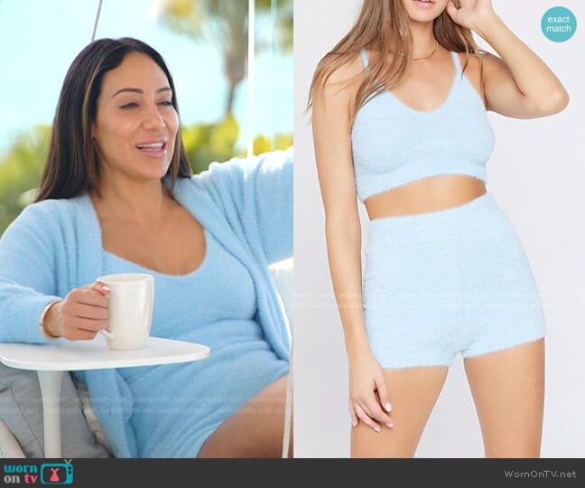 L Space Daydreamin' Short worn by Melissa Gorga on The Real Housewives Ultimate Girls Trip
