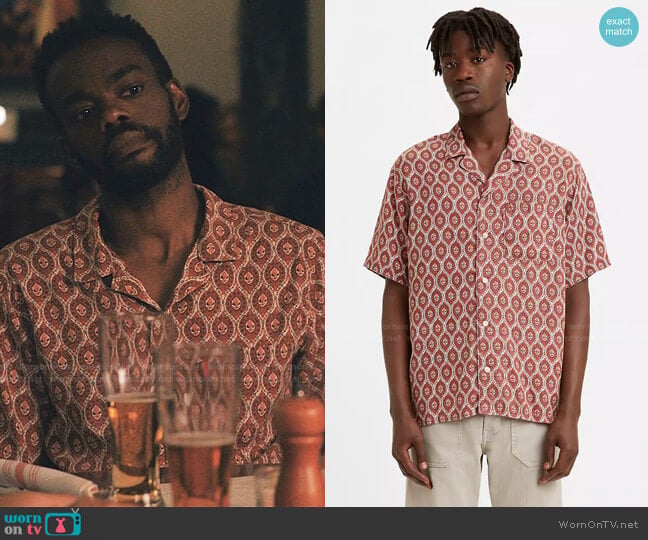 Levis Cubano Shirt worn by Marcus Watkins (William Jackson Harper) on Love Life