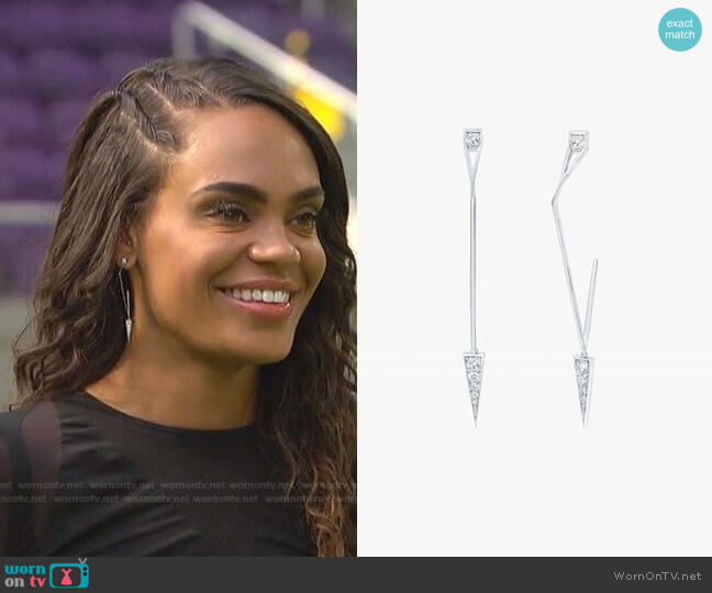 Lilly Street Baleine Earrings worn by Michelle Young on The Bachelorette