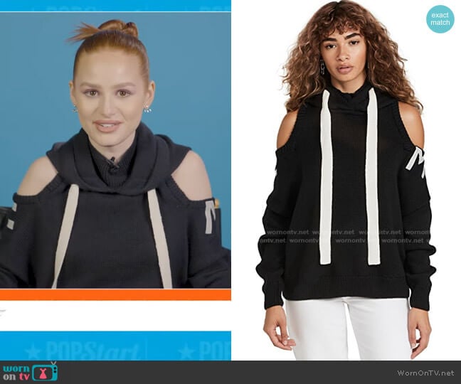 Monse Halter Knit Hoodie