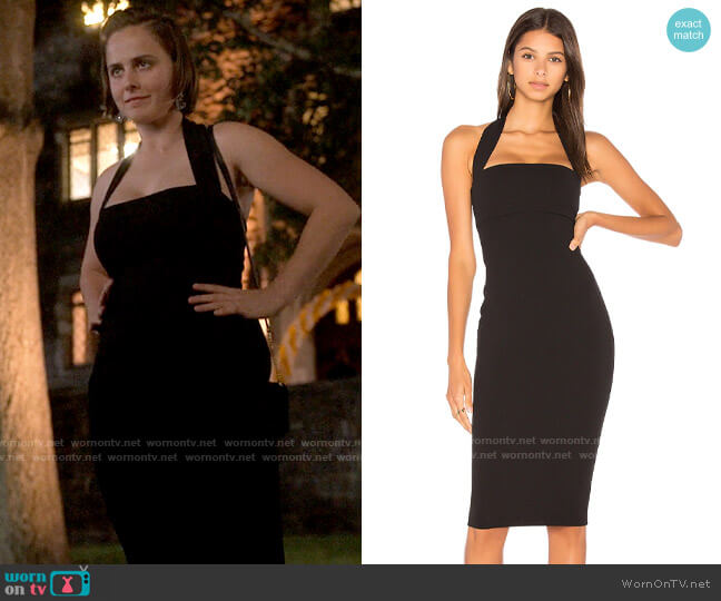Nookie Boulevard Dress worn by Kimberly Finkle (Pauline Chalamet) on The Sex Lives of College Girls