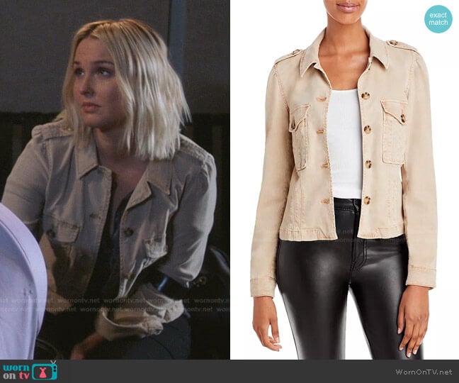 Paige Pacey Jacket worn by Jo Wilson (Camilla Luddington) on Greys Anatomy