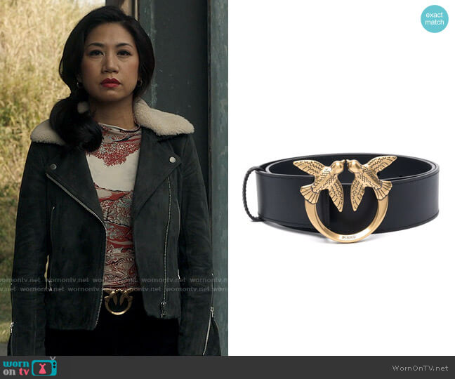 Pinko Love Belt worn by Melody Bayani (Liza Lapira) on The Equalizer