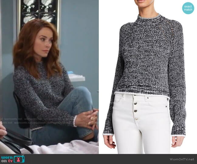 Rag & Bone Ilana Crewneck Knit Sweater