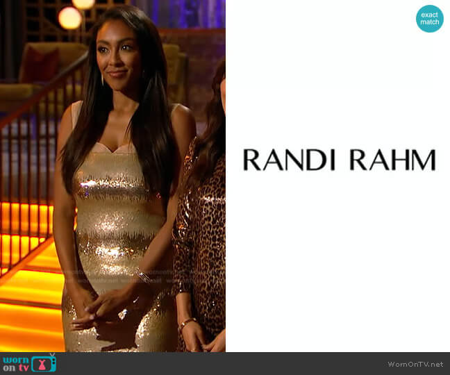 Randi Rahm Spring 2021 Collection worn by Tayshia Adams on The Bachelorette