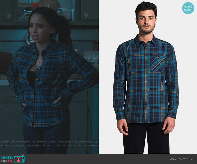The North Face Hayden Pass Shirt worn by Toni Topaz (Vanessa Morgan) on Riverdale