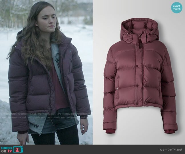 Tna The Super Puff™ Shorty in Dark Clove worn by Audrey (Johnny Sequoyah) on Dexter New Blood