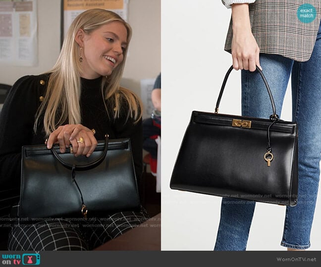 Tory Burch Lee Radziwill Bag worn by Leighton Murray (Reneé Rapp) on The Sex Lives of College Girls