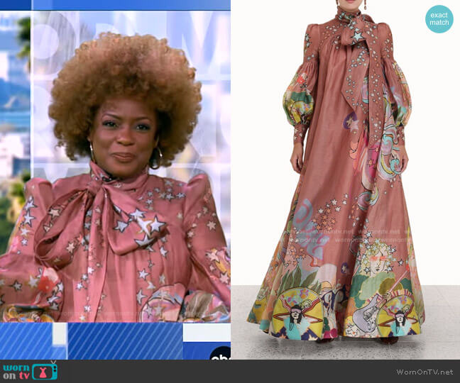 Zimmermann Concert Printed Gown