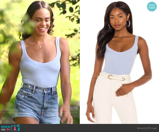 Alix NYC Sloan Bodysuit worn by Michelle Young on The Bachelorette