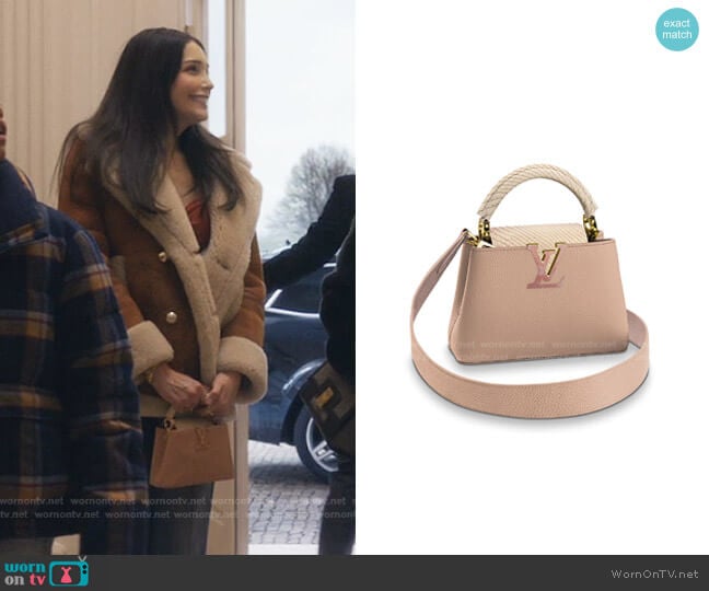 Louis Vuitton Capucines Mini Handbag worn by Luna La (Zión Moreno) on Gossip Girl