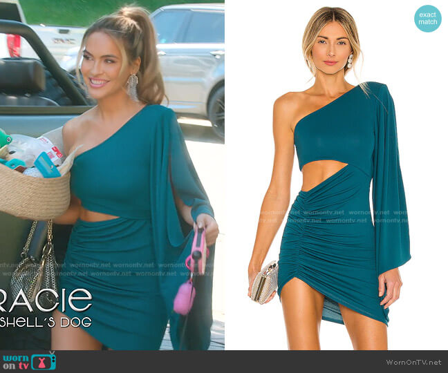 Michael Costello Alessia Dress worn by Chrishell Stause on Selling Sunset