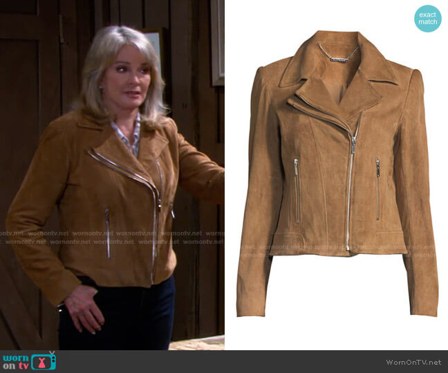 Elie Tahari Angalie Jacket worn by Marlena Evans (Deidre Hall) on Days of our Lives