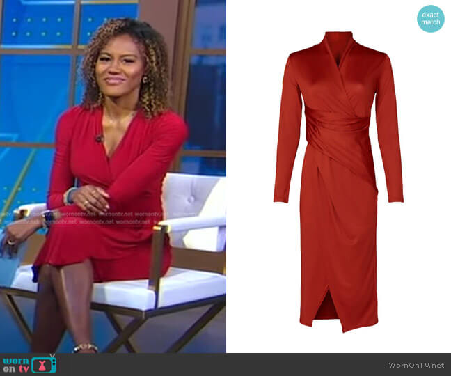 RACHEL Rachel Roy Bret Dress worn by Janai Norman on Good Morning America