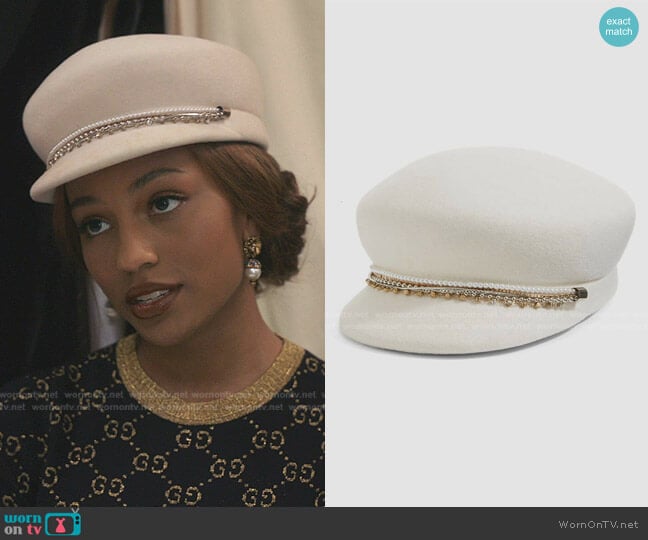 Eugenia Kim Sabrina Hat worn by Monet de Haan (Savannah Lee Smith) on Gossip Girl