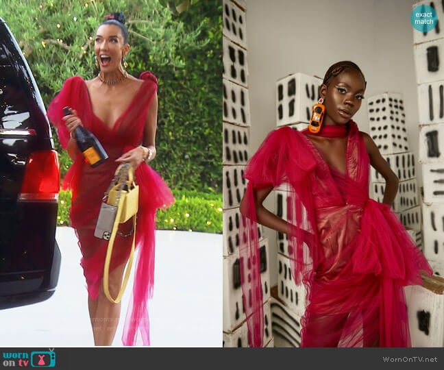 Fuche 2021 SS Collection worn by Noella Bergener on The Real Housewives of Orange County