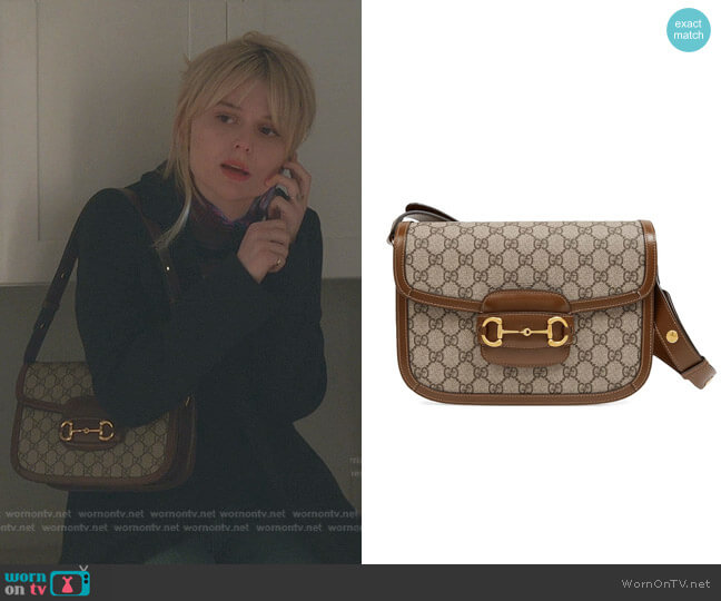 Gucci Gucci 1955 Horsebit Shoulder Bag worn by Audrey Hope (Emily Alyn Lind) on Gossip Girl