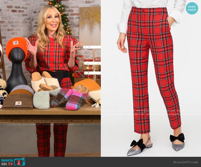 J. Crew Cameron Pants worn by Chassie Post on Today