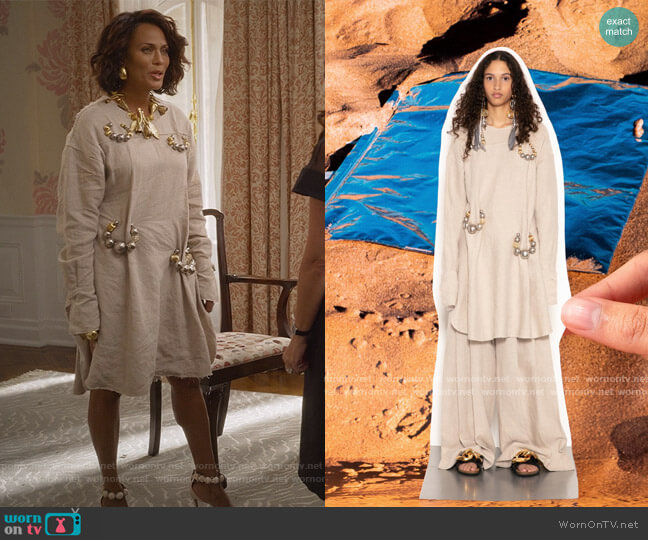 JW Anderson 2021 Summer Collection worn by Lisa Todd Wexley (Nicole Ari Parker) on And Just Like That
