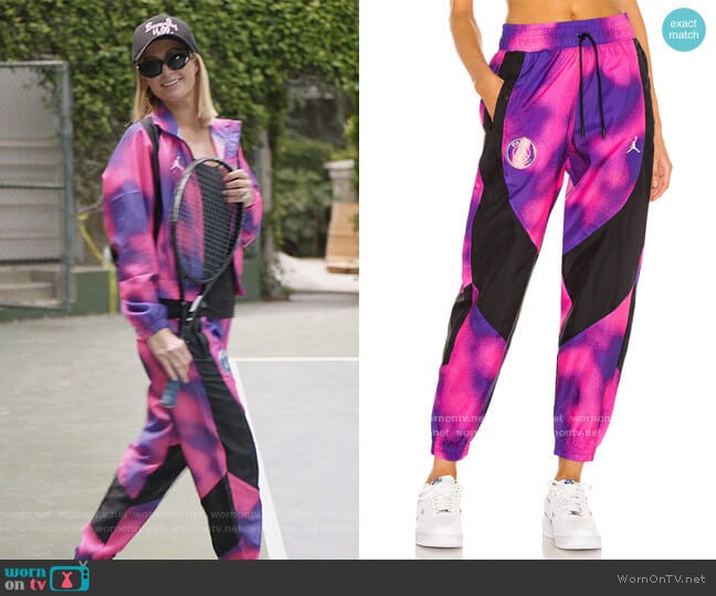 Jordan PSG Warm Up Pant worn by Paris Hilton on Paris in Love