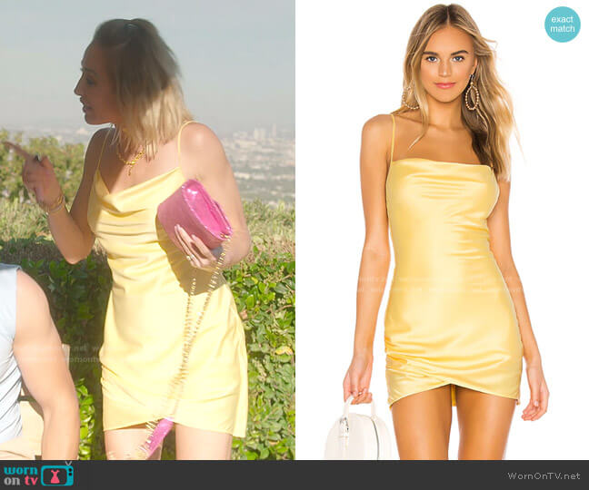 Majorelle Laurena Mini Dress worn by Mary Fitzgerald on Selling Sunset