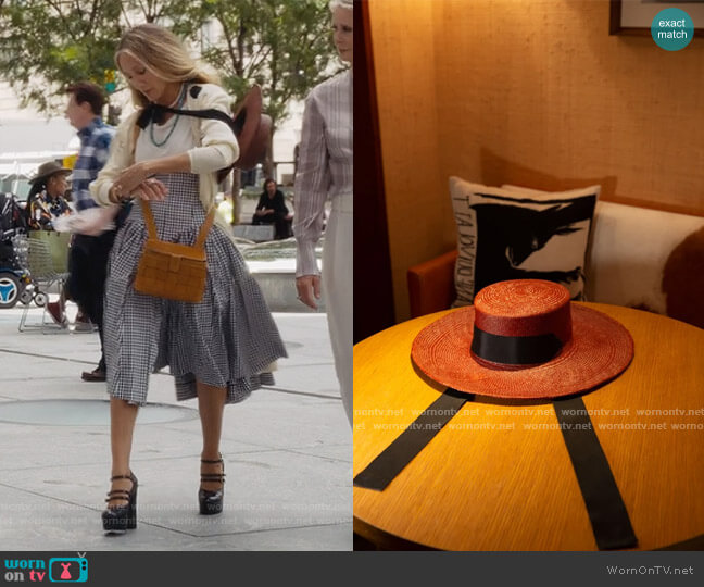 Monrowe Bobbie Jean Hat worn by Carrie Bradshaw (Sarah Jessica Parker) on And Just Like That