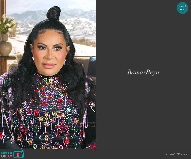Ramar Reyn Ramar Reyn Collection worn by Jen Shah on The Real Housewives of Salt Lake City